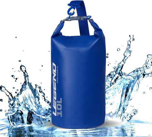 Legend UltraSEA Marine Dry Bag, Waterproof 10L for Kayaking, Boating, Canoeing, Rafting, Hiking, Camping