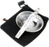 Portable Stainless Steel Camping Tableware Folding Spoon Soup Ladle