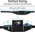 Vive Running Belt Fanny Pack - Waterproof Reflective Waist Pack Bag for Jogging, Fitness, and Travel
