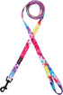 Tie Dye Dog Collar and Leash Set for Small Medium Large Dogs, Tie Dye Collars (S: 9.8'' - 12'')