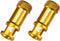 Granite Juicy Nipple Valve Cap with Valve Core Removing Function, Durable Alloy Bike Tire Dust Covers, Gold