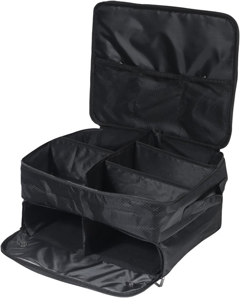 Trademark Innovations Golf Trunk Organizer for Car, Separate Golf Shoe Compartment