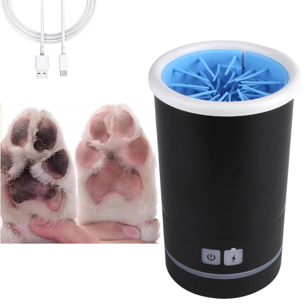 Automatic Dog Washer | USB Rechargeable Soft Brushes | Portable Dog Foot Cleaner for Small Medium Dogs