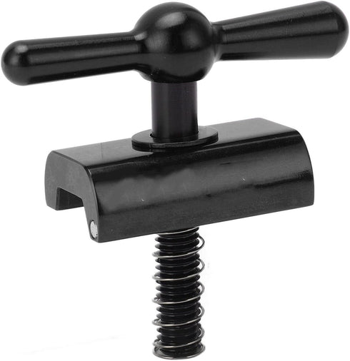 Folding Bike Faucet Handlebar C Buckle - Aluminum Alloy Foldable Clamp Parts for Brompton (Black)