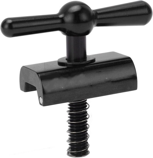 Folding Bike Faucet Handlebar C Buckle - Aluminum Alloy Foldable Clamp Parts for Brompton (Black)