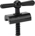 Folding Bike Faucet Handlebar C Buckle - Aluminum Alloy Foldable Clamp Parts for Brompton (Black)