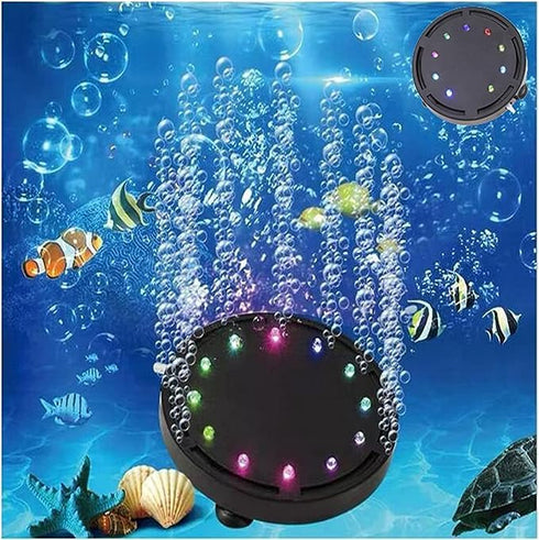 LONDAFISH Aquarium Bubble Light, Air Stone LED Light, Air Pump Bubble Stone Lamp