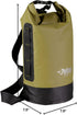Pelican Waterproof Dry Bag - Exodry, Thick Lightweight Roll Top Compression Sack