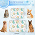 imiBBWQu Summer Summer 27" 22" Dog Cooling Mat Easter Bunny Double-Sided Dog Cooling Mat Washable Cat Pad Bed Outdoor