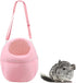 Hypeety Pet Carrier Bag, Portable Travel Backpack Sling Carrier for Small Pets, Pink
