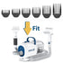 6Pcs Attachment Guide Comb Guards for BM1 Dog Grooming Vacuum Blow Dryer and Clippers 3mm-25mm Cut Length