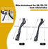 SEISSO Kids Bike Kickstand, Adjustable Center Mount Aluminum Alloy for 18/20/22 Inch Wheel Mountain/Road Bikes