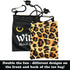 Par 3 Pack for Women, Microfiber Waffle Weave Golf Towel, Tee Bag with 4 Tees and Bling Ball Marker