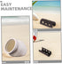 2pcs Set Kisangel Fish Tank Cave and Shrimp Hideout Aquarium Breeding Shelter, White Ceramic Small Fish Tank Hiding