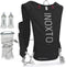 INOXTO Lightweight Running Hydration Vest Backpack, Insulated Pack with 1.5L Water Bladder Bag for Hiking Trail Running
