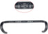 Road Bike Drop Bar, Aluminum Alloy Fixed Gear Bike Bent Handlebar, 25.4mm Clamp Diameter, 380mm