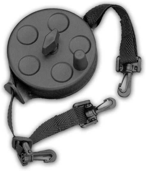 Pine Ridge Reel-A-Strap Hoist, Black, 30 ft.