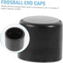 20pcs Foosball Rod Caps for Standard Tables End Caps for Soccer Game Accessories Protective Covering for Easy