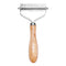 Pet Hair Removal Comb, Solid Wood Metal Brush, Bilateral Grooming Tool for Cats, Large Dogs, Small Dogs, Matting &