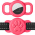 Dynmeow 1 Pack Airtag Cat Collar Holder, Stretchy Silicone Holder for Small Dog, Anti-Lost Compatible with Collars