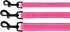 CollarDirect Nylon Dog Leash, 5ft, Heavy Duty Reflective Pet Leashes for Large, Medium & Small Dogs (L, Pink)