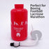 SHOKE 1 Liter Squeeze Sports Water Bottle with Long Straw, BPA Free, Leak Proof for Football, Hockey, Gym