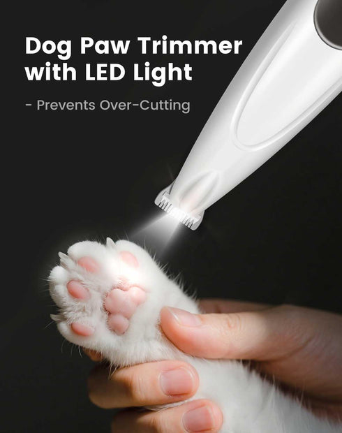 2 1 Trimmer, Trimmers PAPMINI in Dog Nail Grinder Quiet and Dog Paw Powerful Painless Electric Dog Nail for Large