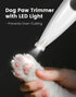 2 1 Trimmer, Trimmers PAPMINI in Dog Nail Grinder Quiet and Dog Paw Powerful Painless Electric Dog Nail for Large