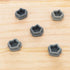 6 Pcs Spider Micro Water Bowl - Mini Resin Dish for Tarantula Spider Millipede Tiny Reptile (Small: 0.94" D, 0.47" H)