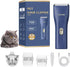 Dog Grooming Cilppers,Handy & Powerful Pet Electric Hair Trimmer Kits Waterproof Cordless