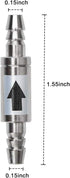 CO2 Glass Aquarium Supply Accessories, CO2 Diffuser, CO2 Drop Checker, CO2 Bubble Counter, Check Valve for Planted Tank
