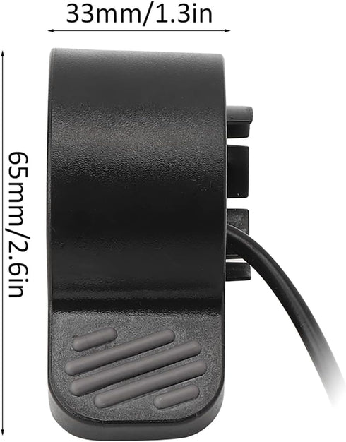 VBESTLIFE Electric Scooter Thumb Throttle, Universal E Bike Speed Control Parts for Ninebot Components