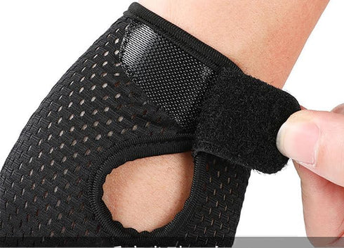 OVOY Breathable Fingerless Workout Gym Gloves for Men Women - Anti-Slip and Durable Exercise Gloves for Weightlifting