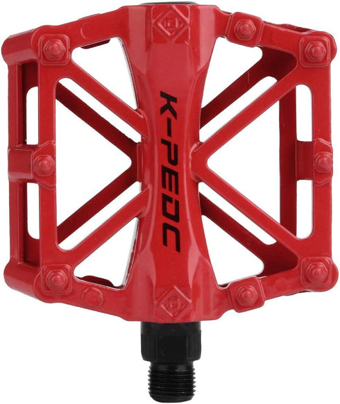 Lightweight Aluminium CNC Bike Platform Pedals for Road Cycling, MTB, BMX - 2pcs