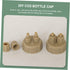 12 Pcs DIY Reactor Air Fittings for Aquarium Accessories, Co2 Generator Bottle Cap, Plastic Bottle Co2 Diffuser