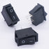 Twidec 5Pcs Rocker Switch 2 Pins 2 Position ON/Off AC 15A/125V 20A/12VDC SPST Car Boat Black Toggle Switch