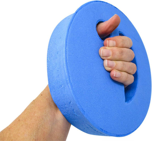 Trademark Innovations Water Weight Exercise Equipment Disc Set for Pool Water Aerobics, Blue