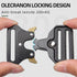 Tactical Dog Collar with Handle, Adjustable Nylon Design for Medium to Large Dogs, Quick-Release Buckle
