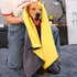 Dog Towel for Large Dogs - Super Absorbent Microfiber Bath Towel for Drying Small Medium Large Dogs