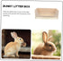 LIOOBO Chinchillas Rabbit Potty Trainer Large Drawer Style Litter Box for Pets Portable and Easy to Clean for Rabbits