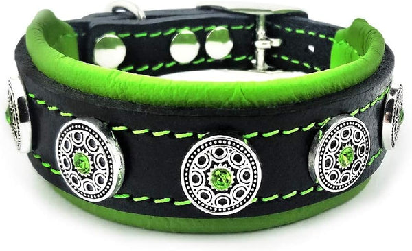 Bestia Bijou Genuine Leather Puppy Collar