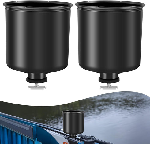 Kayak Cup Holder Bottle Holder: 2 PCS Multi-Functional Non-Slip Design Tool Storage for Boats
