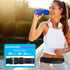 Slim Running Belt for Women Men, Runners Fanny Pack Phone Holder for Workout Jogging, Black Waist Belt