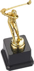 Juvale Golf Trophy - Gold Award Trophy for Golf Tournaments, Competitions, Parties - Plastic, 3 x 7 x 3 Inches