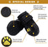 Waterproof Dog Boots - Outdoor Shoes for Medium to Large Dogs with Reflective Fastening Straps and Rugged Anti-Slip