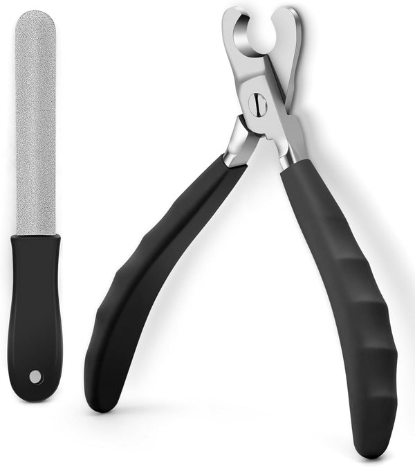 Heavy Duty Dog Nail Clippers -Cuts Thick Nails Like ButterUpgraded Large Opening