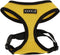 Puppia Soft Dog Harness - No Choke, Over-The-Head, Adjustable Chest Belt, Quick-Release Buckle, Yellow, Medium