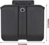 OWB Polymer Double Magazine Holster Ambidextrous Carrier for 9mm/.40 Calibers Double Stack Magazines