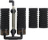 AQUANEAT Quiet Aquarium Sponge Filter with Ceramic Media Balls, Air Driven