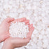 HOT SEAL 1.9 LB White Aquarium Gravel Pebbles - Natural Decorative Substrate for Fish Tanks